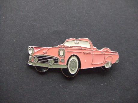 Ford Thunderbird oldtimer auto roze model